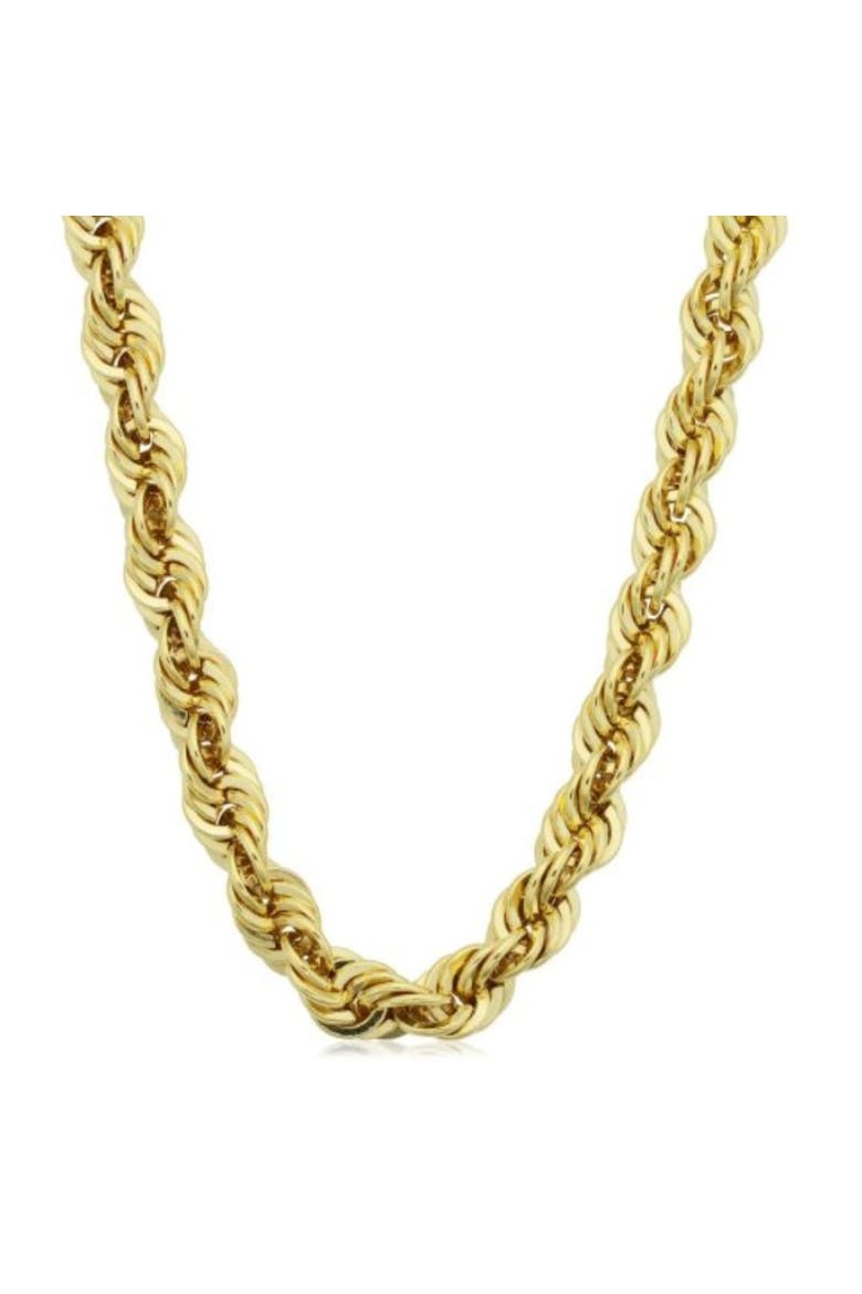Men's 14k Gold Filled 6-mm Rope Chain Necklace, Main, color, 14k Yellow Gold