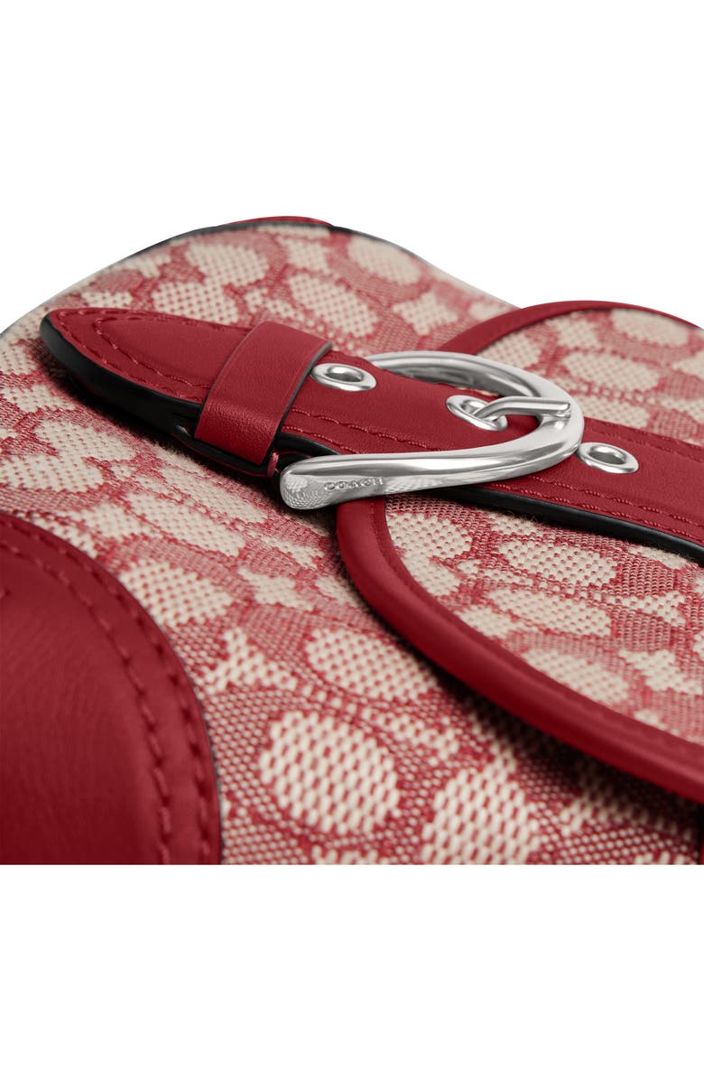 COACH Soho Flap Bag In Signature Textile Jacquard, Alternate, color,