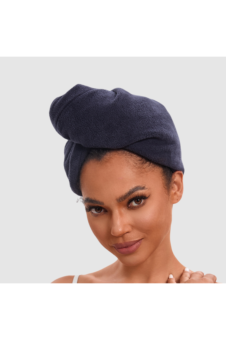 Adjustable Hair Towel Wrap - Eco-Friendly and Ultra-Absorbent, Alternate, color, PINK