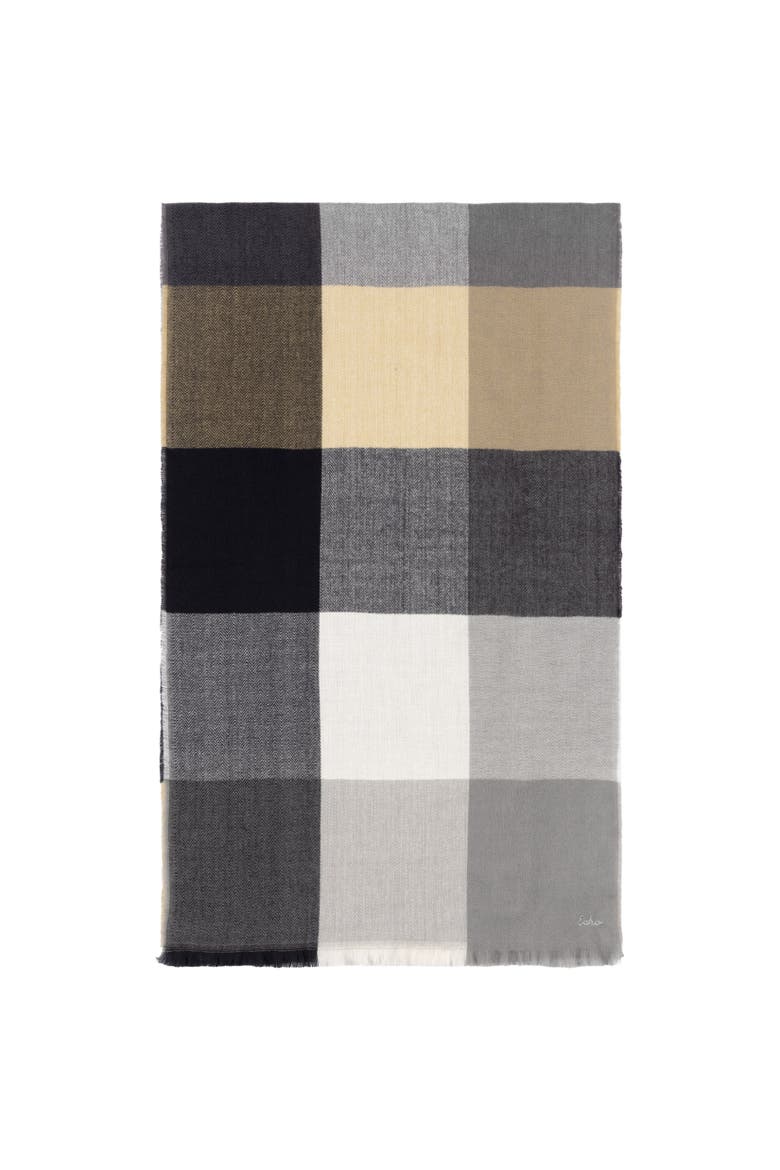 Check Wrap, Alternate, color, Black