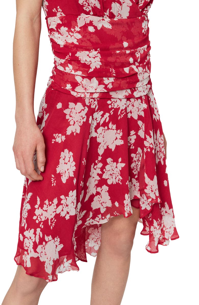 AllSaints Caris Lea Handkerchief Hem Dress, Alternate, color, 