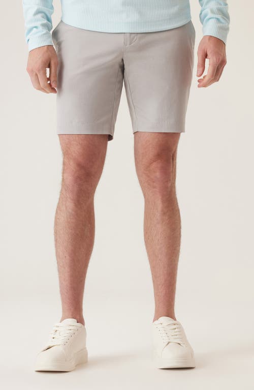 Shop Deke Oasis Luxeflex Twill Bermuda Shorts In Stone
