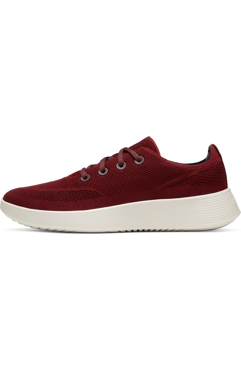 Allbirds Tree Runner Go Sneaker, Alternate, color, Thunder Red/ Natural White