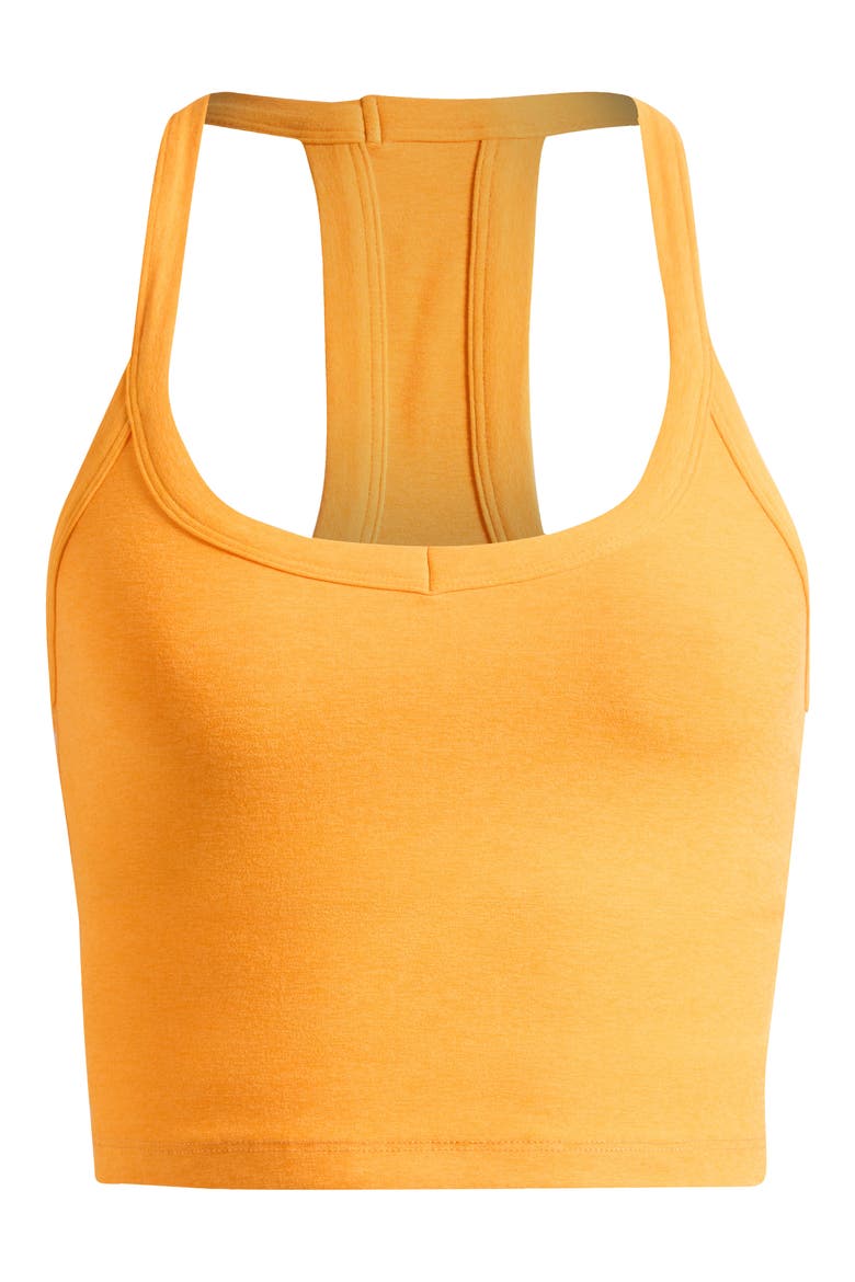 Space Dye On the Up Crop Tank, Alternate, color, BRIGHT CITRUS HEATHER