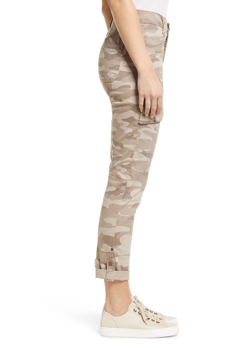 Wit & Wisdom 'Ab'Solution Camo High Waist Cuff Ankle Pants, Alternate, color,