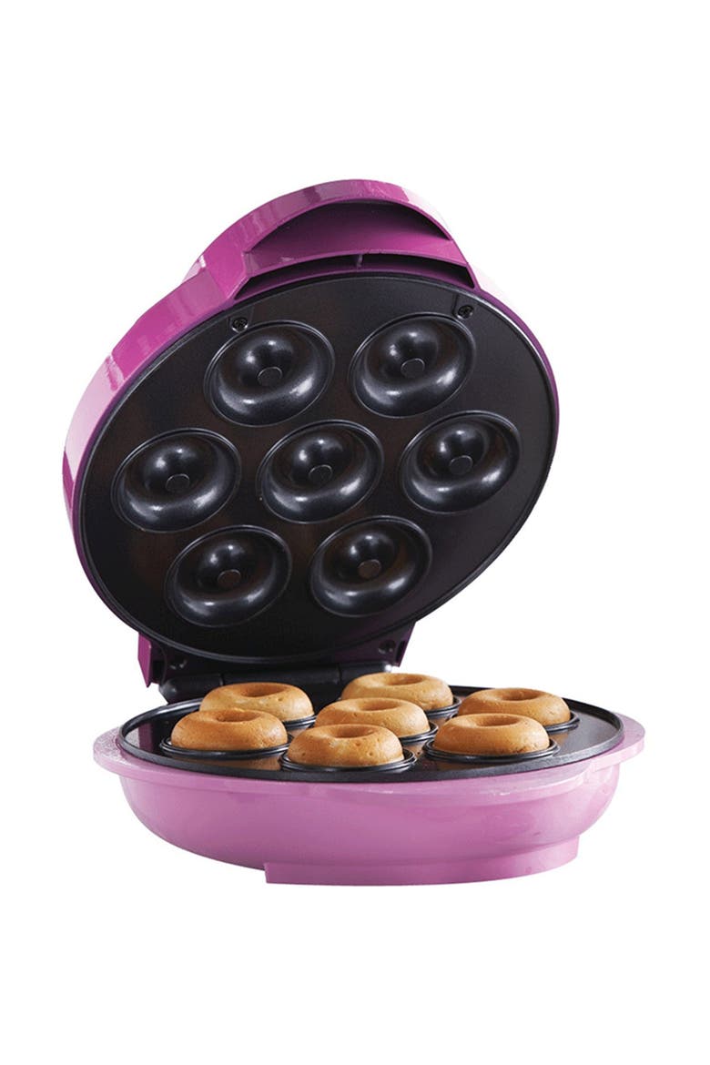 Mini Donut Maker, Alternate, color, Pink