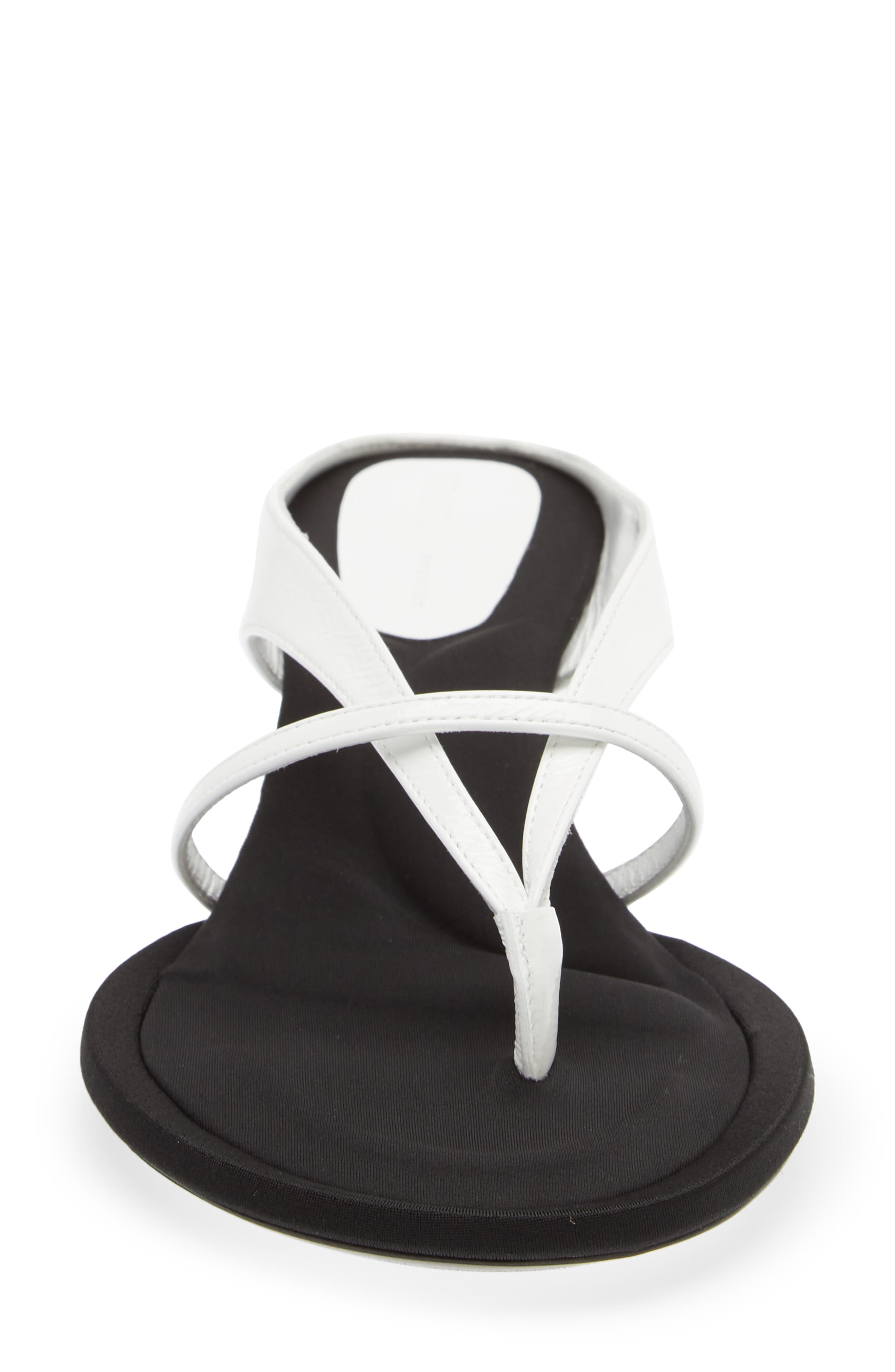 Monroe Kitten Heel Sandal, Alternate, color, WHITE