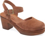 Cordani Warner Ankle Strap Platform Clog