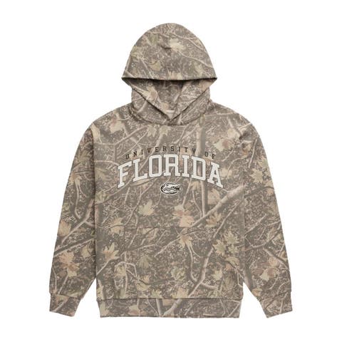 Men's Uscape Apparel  Camo Florida Gators Back Bay Fleece Hoodie