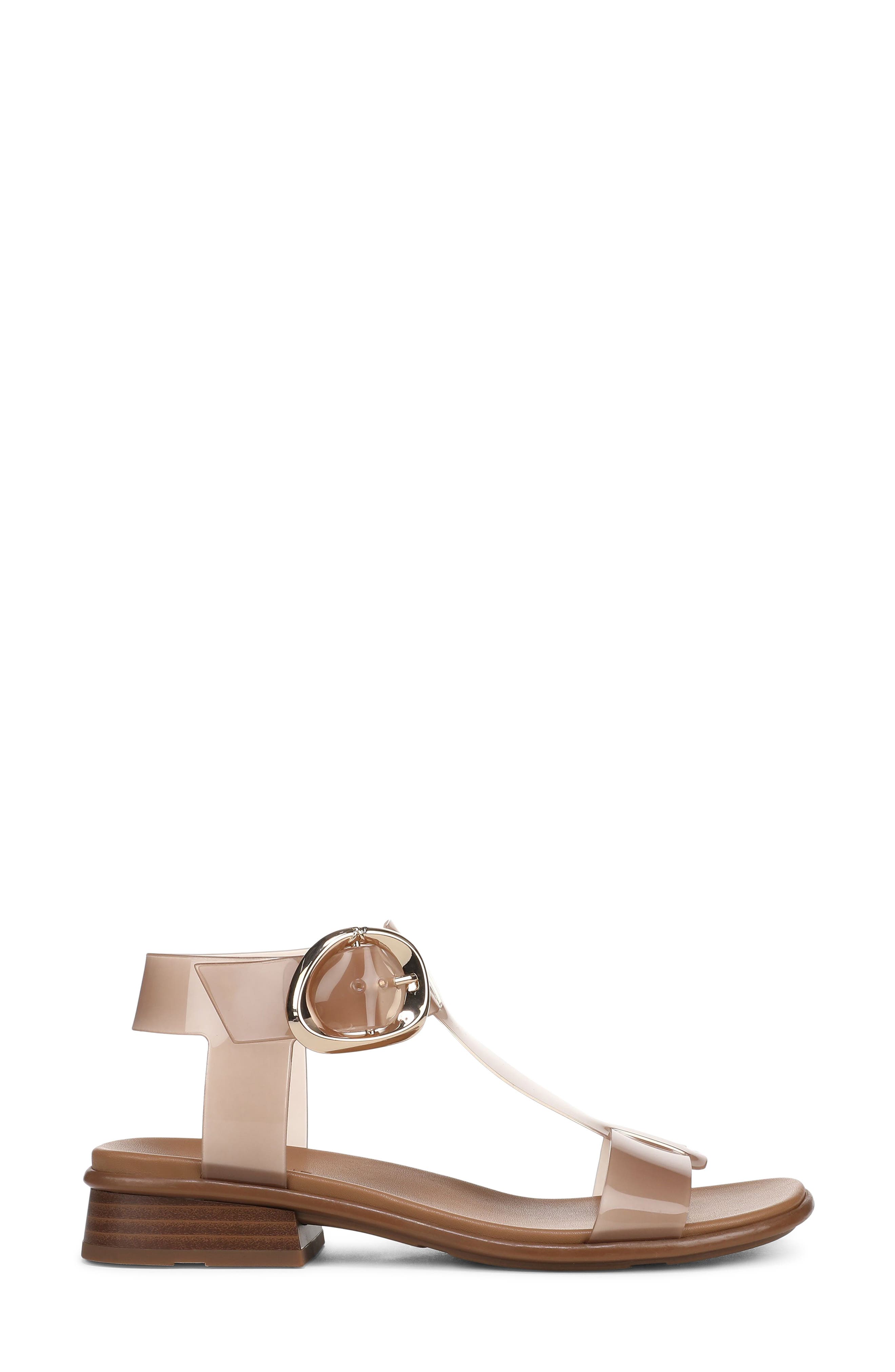 Naturalizer Brandy T-Strap Sandal, Alternate, color, Vintage Mauve Pink