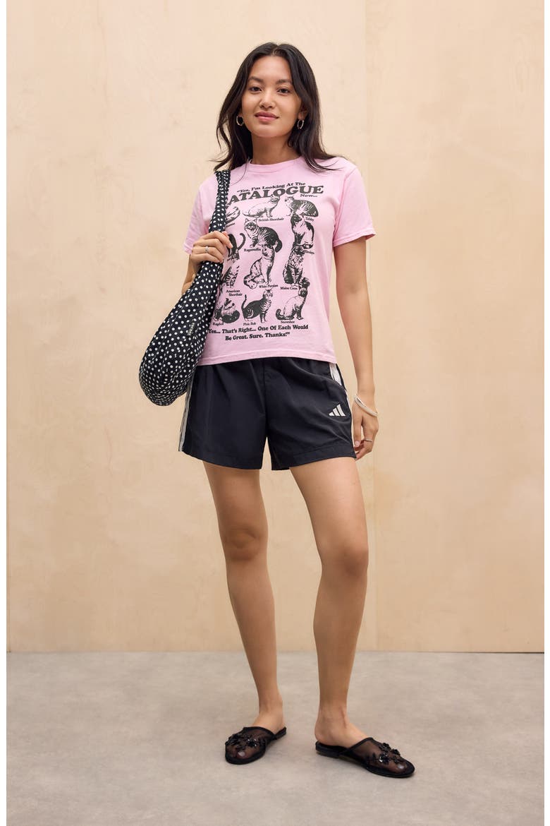 Catalogue Relaxed Fit Cotton Graphic T-Shirt, Alternate, color, PINK