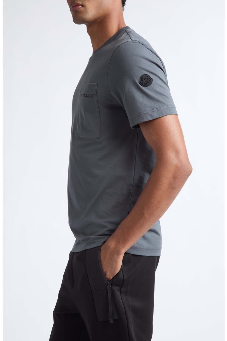 Logo Pocket T-Shirt, Alternate, color, GREY