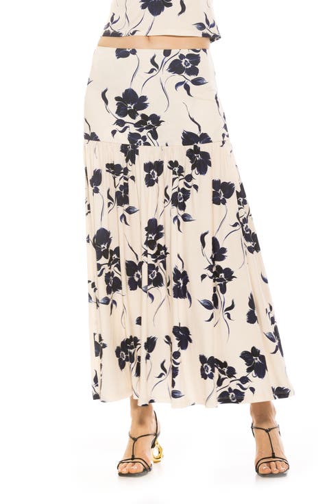 Lia Low Rise Maxi Skirt