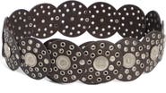 Vince Camuto Concho Grommet Disc Belt