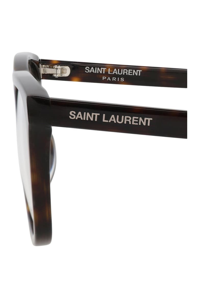 54mm Square Optical Glasses, Alternate, color, HAVANA HAVANA TRANSPARENT