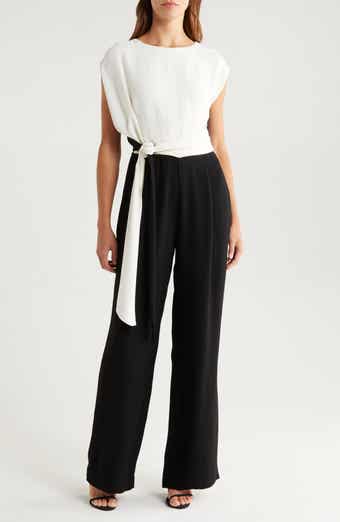 Reiss Alba Colorblock Wide Leg Jumpsuit