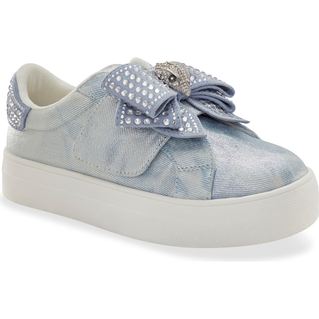KURT GEIGER KURT GEIGER LONDON KIDS' MINI LANEY BOW SNEAKER