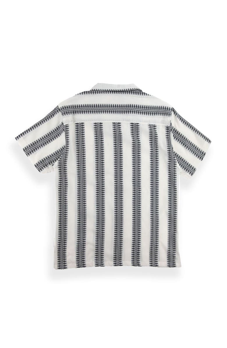 Sovereign Code Men's Malta Shirt, Alternate, color, Black/ Apache Stripe