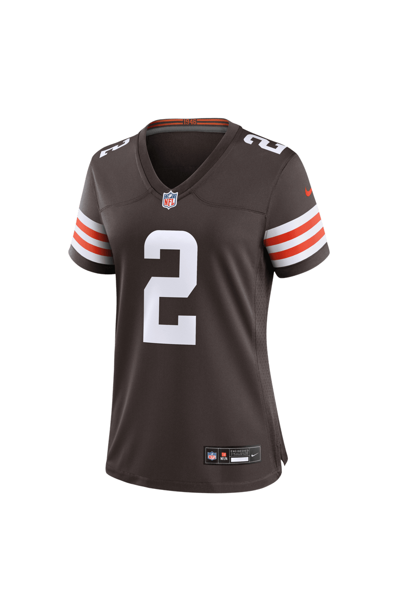 Nike Women's Nike Shedeur Sanders  Brown Cleveland Browns Team Game Jersey, Alternate, color, Brown