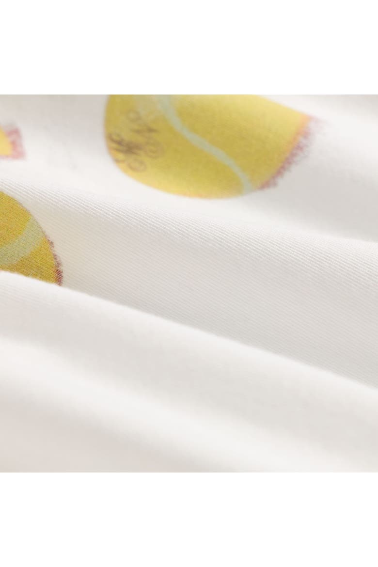 The Tennis Ball Tee, Alternate, color, White