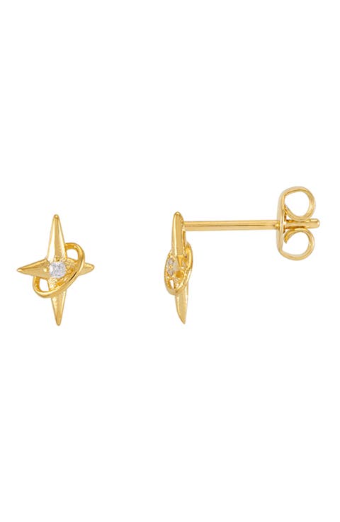 North Star Stud Earrings