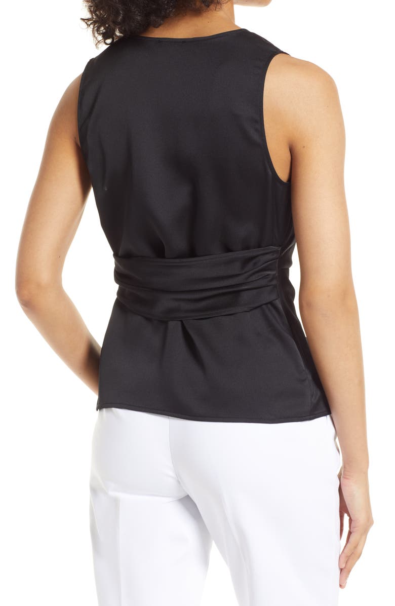 Halogen<sup>®</sup> Halogen Twist Detail Sleeveless Top, Alternate, color, 