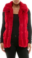 Nina Leonard Faux Fur Vest