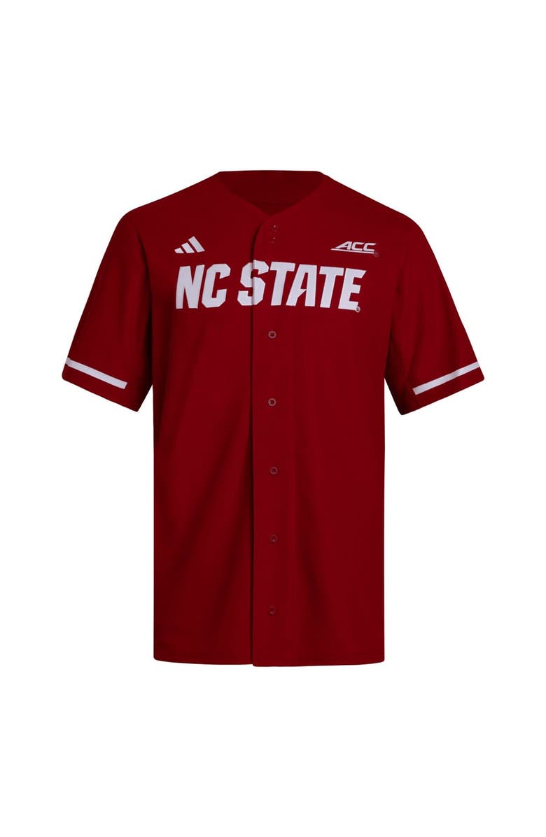 adidas Men's adidas  Red NC State Wolfpack Replica Baseball Jersey, Alternate, color, Red