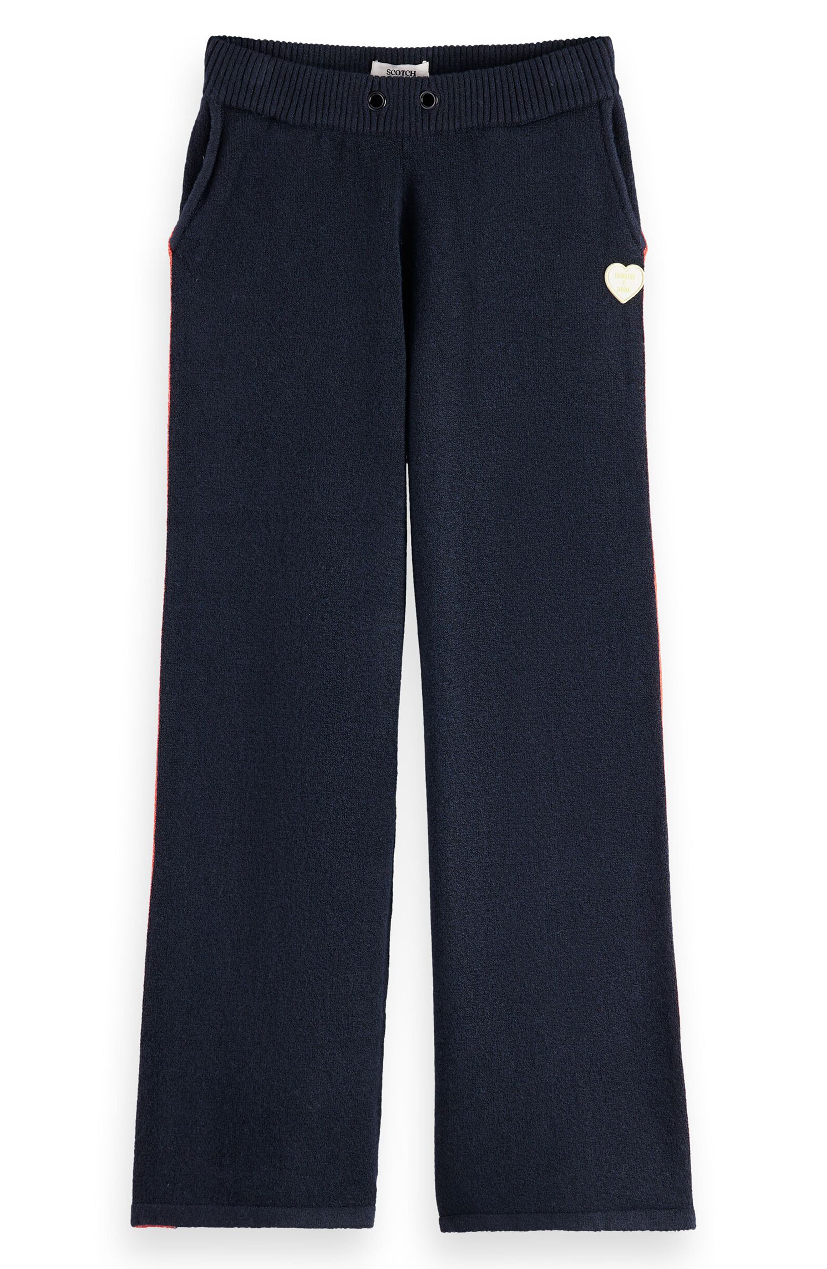 Scotch & Soda Kids' Side Stripe Knit Sweatpants