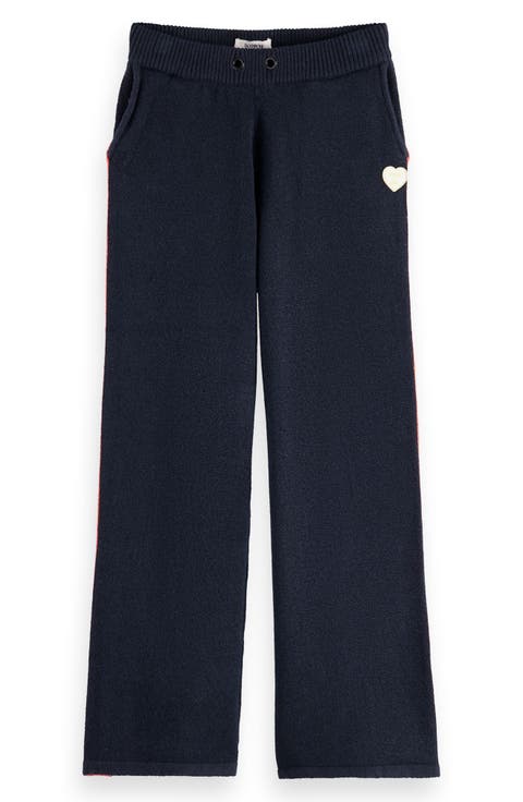 Kids' Side Stripe Knit Sweatpants (Big Kid)