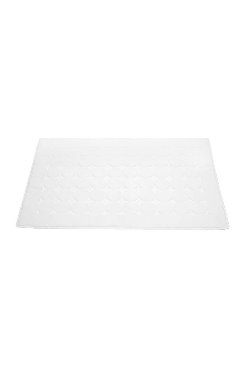 Sinemis Circle Bath Mat, Alternate, color, WHITE