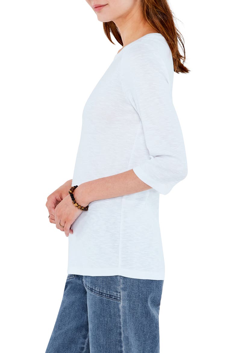 Boatneck T-Shirt, Alternate, color, PAPER WHITE