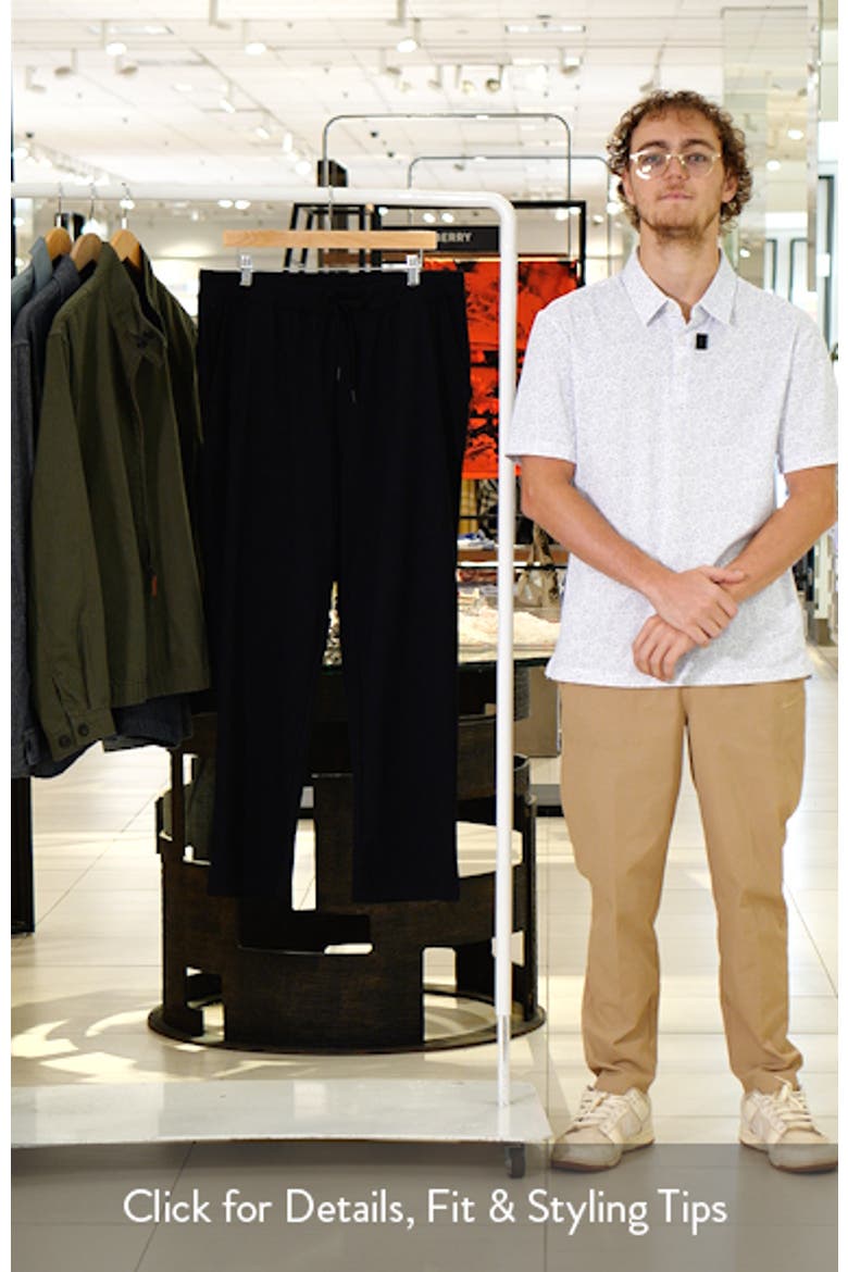 Live In Slim Fit Knit Drawstring Pants video