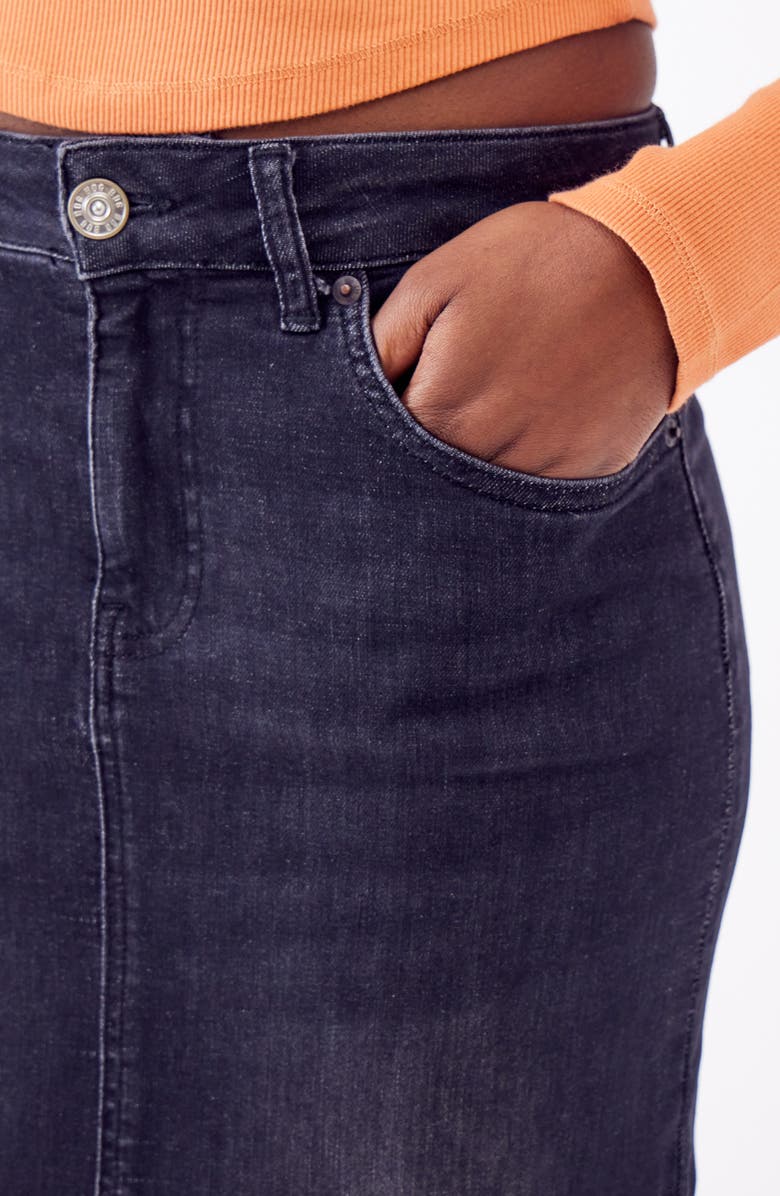 BDG Urban Outfitters Denim Maxi Skirt, Alternate, color,