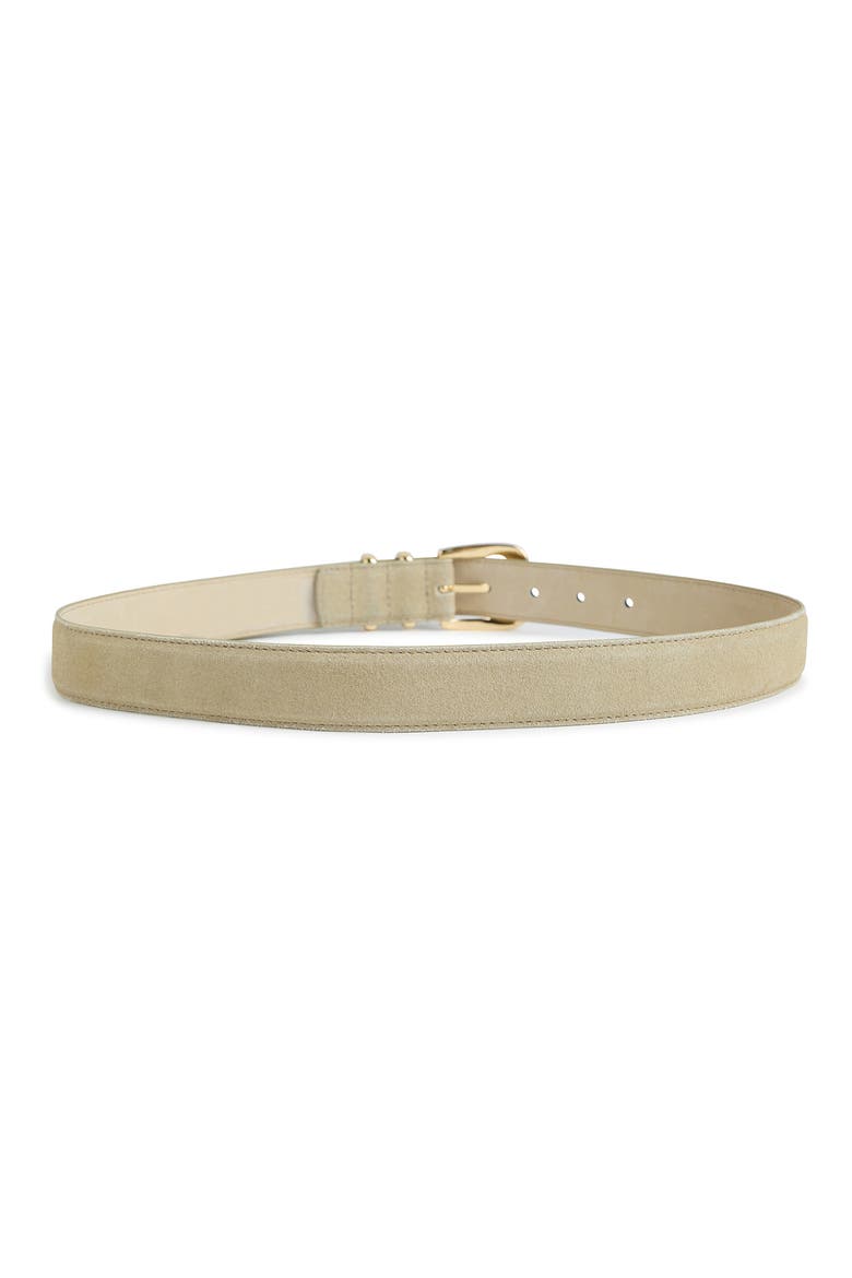 The Jordan Suede Belt, Alternate, color, BEIGE
