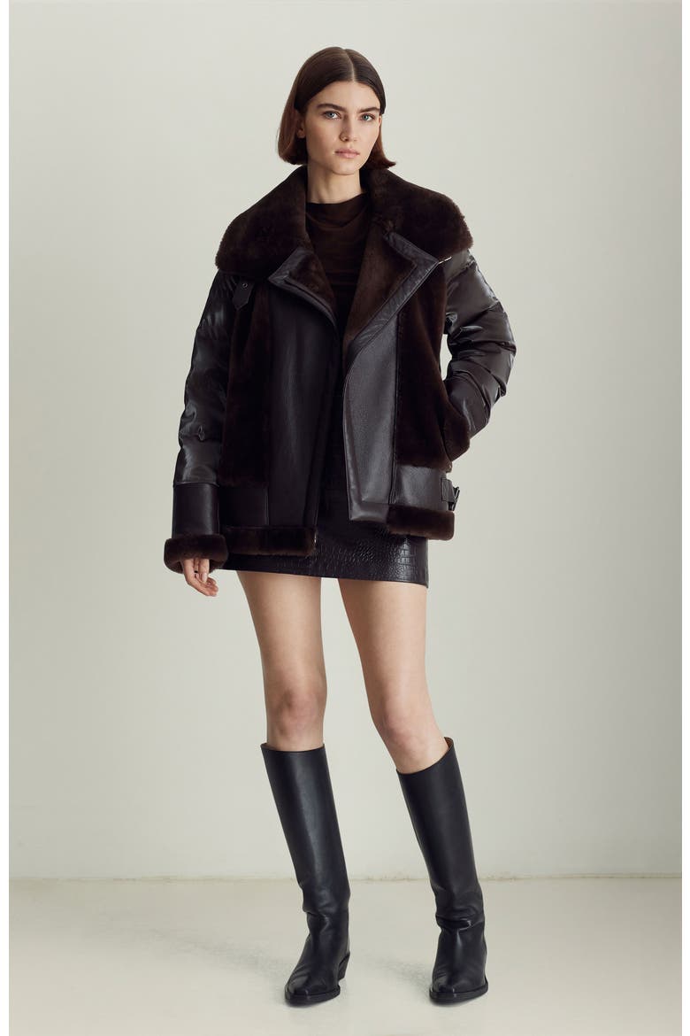Mel Coat, Alternate, color, Chocolate
