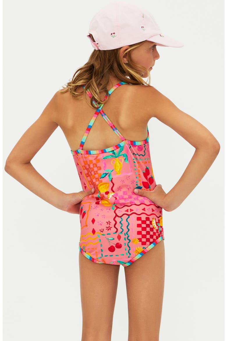 Kids' Little Julie One-Piece Swimsuit, Alternate, color, PASSION FRUIT
