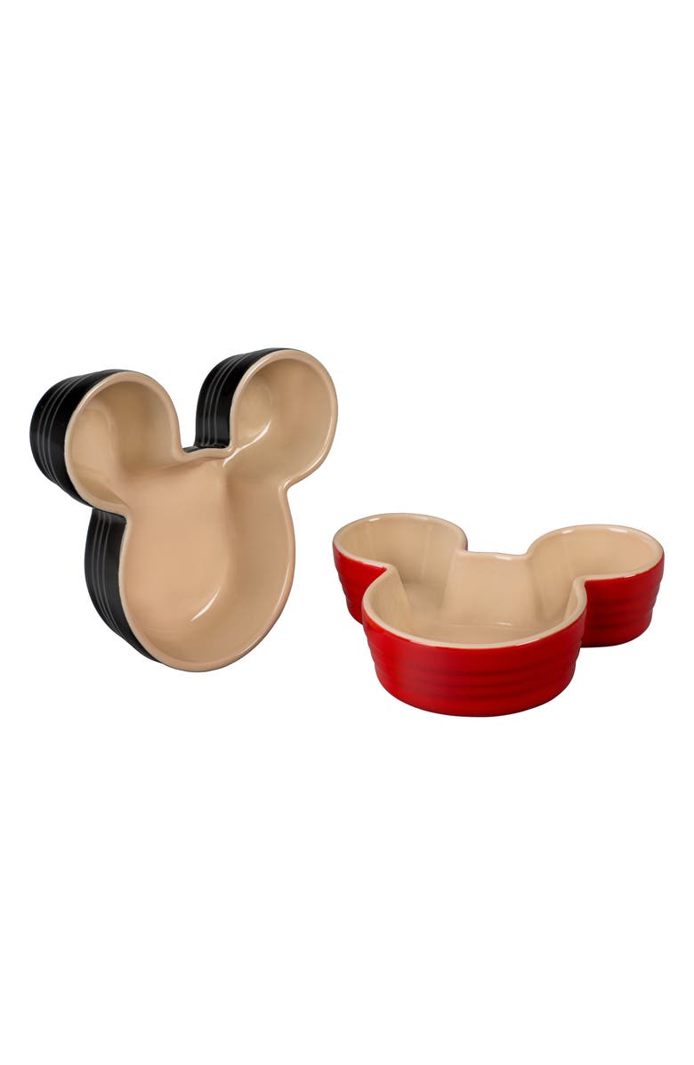 Le Creuset Mickey Mouse Set of 2 Ramekins, Alternate, color,