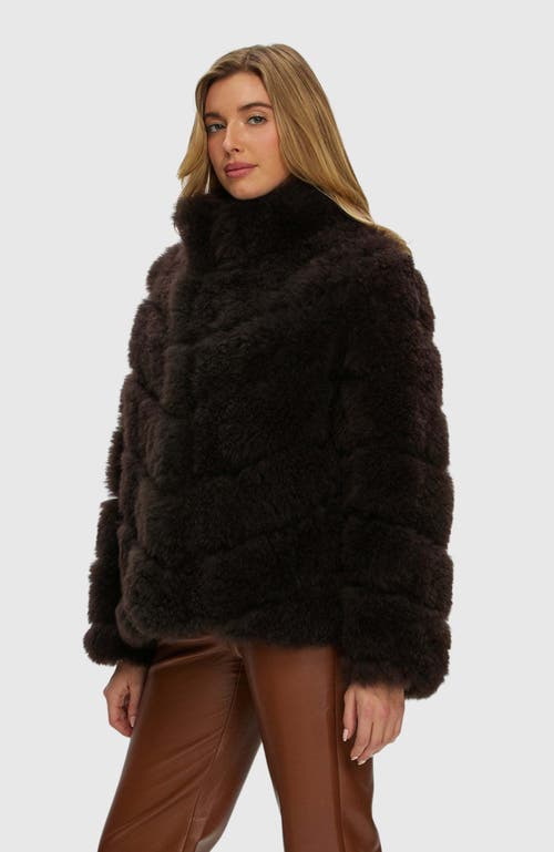 Gorski Select Cashmere Goat Jacket In Brown