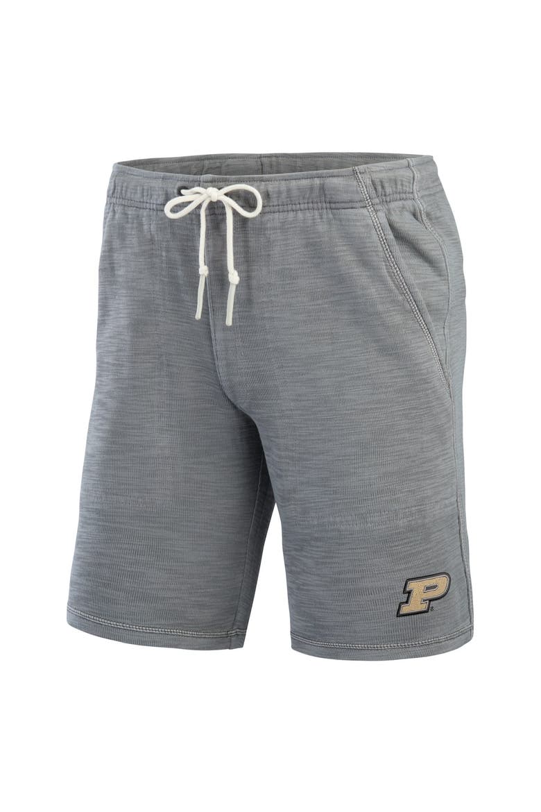Men's Tommy Bahama Gray Purdue Boilermakers Tobago Bay Tri-Blend Shorts, Alternate, color, Gray