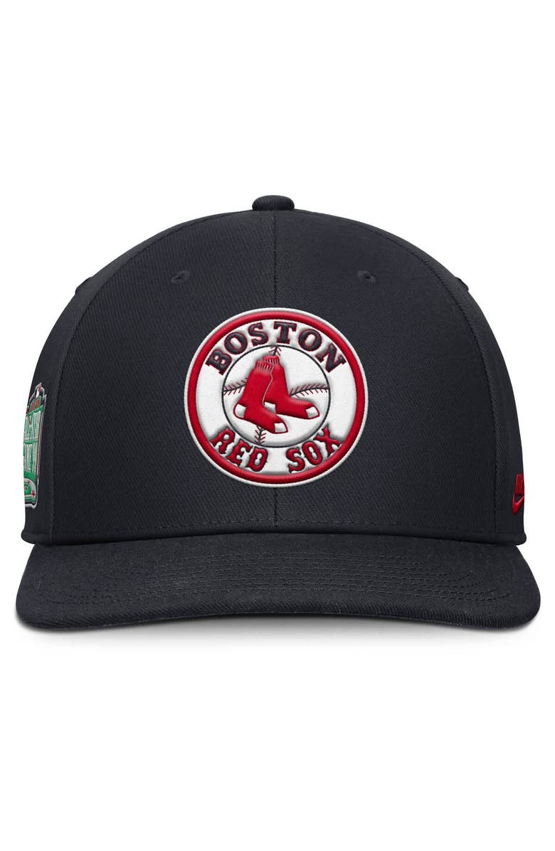 Nike Men's Nike Navy Boston Red Sox Pro Performance Snapback Hat, Alternate, color, 