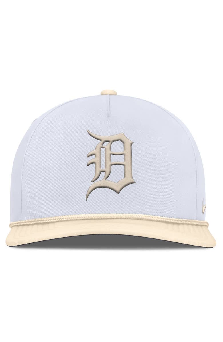 Nike Men's Nike  White/Cream Detroit Tigers Pro Performance Snapback Hat, Alternate, color, White