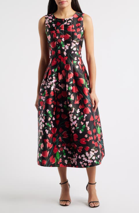 Floral Midi Dress