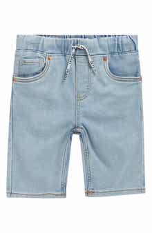 Levi's® Kids' Skinny Dobby Denim Shorts