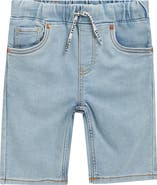 Levi's® Kids' Skinny Dobby Denim Shorts