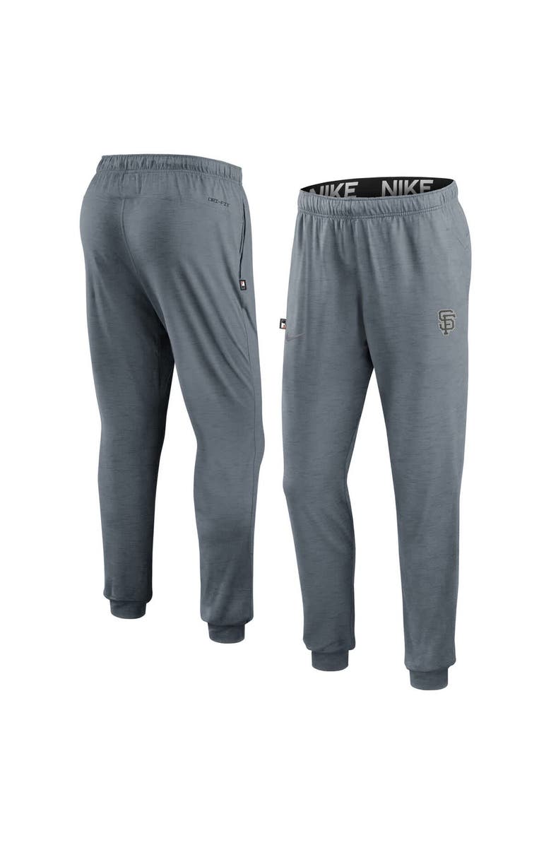 Nike Men's Nike  Heather Gray San Francisco Giants Travel Performance Pants, Main, color, 