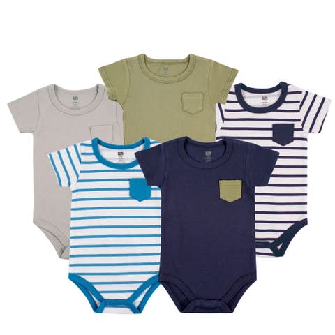 Multipack of 5 Comfortable Cotton Bodysuits (Baby)