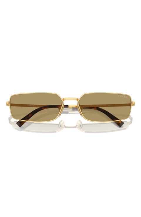 59mm Rectangular Sunglasses