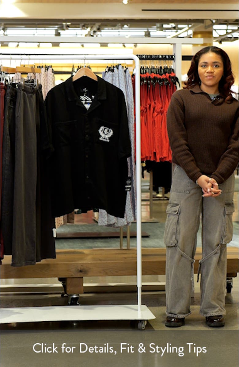 Crest Embroidered Camp Shirt, sales video thumbnail