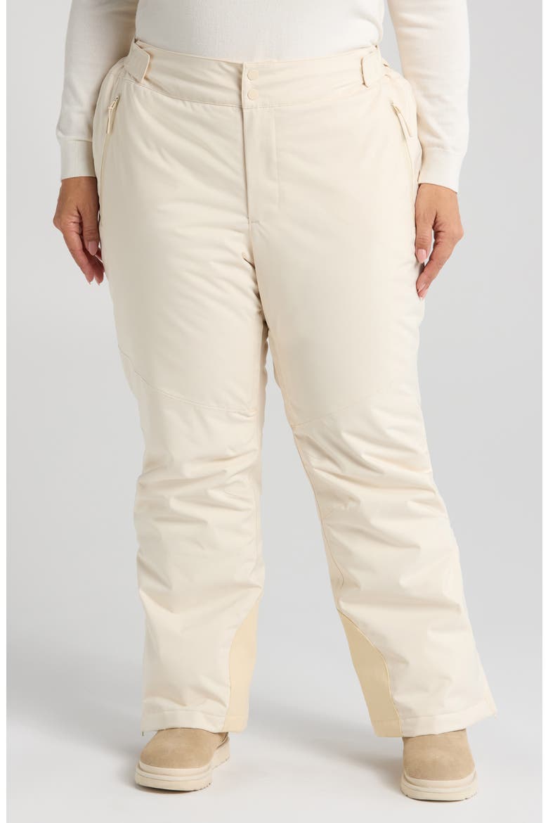 Alessandra Insulated Water Resistant Ski Pants, Main, color, OAT MILK